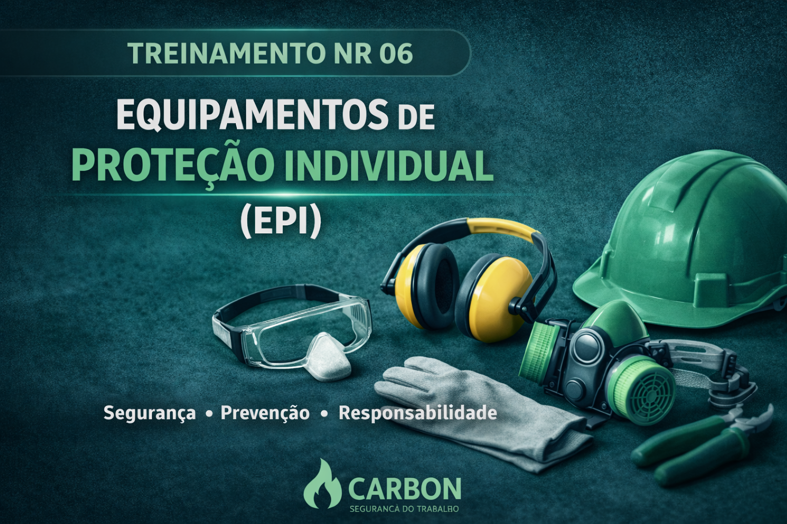 🔹 NR 06 – Equipamentos de Proteção Individual (EPI) - Treinamento voltado à conformidade legal e à redução de acidentes por meio da correta utilização dos EPIs. Promove a cultura de prevenção e o cumprimento das responsabilidades previstas na legislação trabalhista.